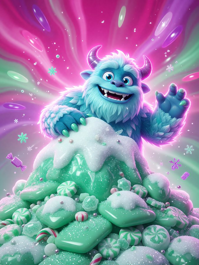 Yeti's Snow Peak game art