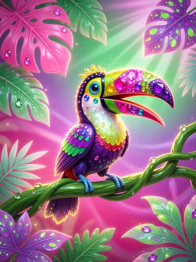 Rainforest Canopy game art