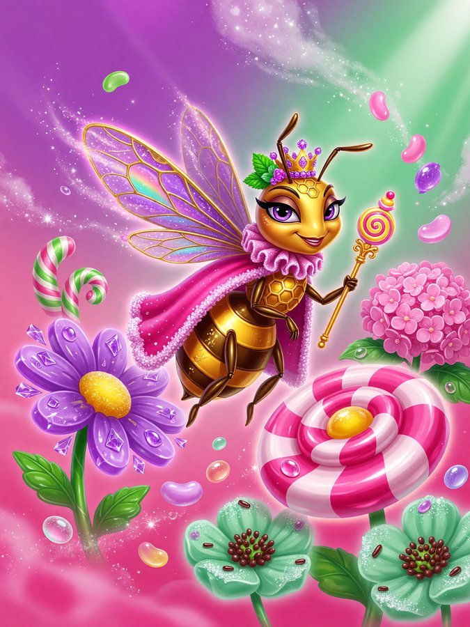 Honey Bee Garden game art
