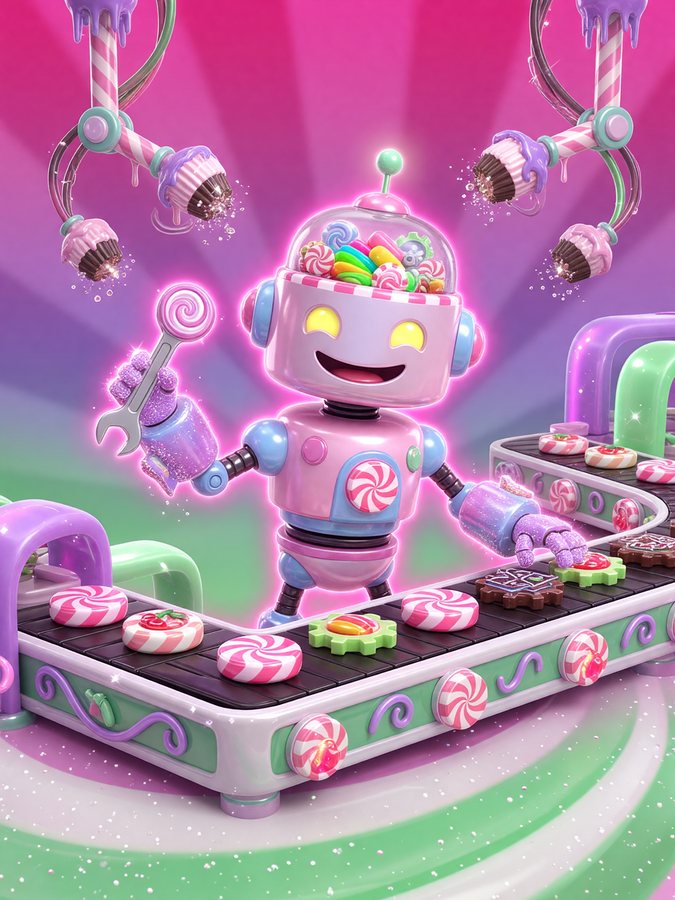 Robot Factory game art