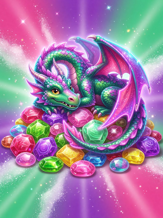 Dragon's Hoard Lair game art
